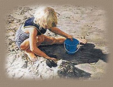 "Beach Blond" is the artistic talent of Tom Sierak 