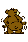 Animated bear image
