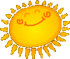 A sunny smiling face.