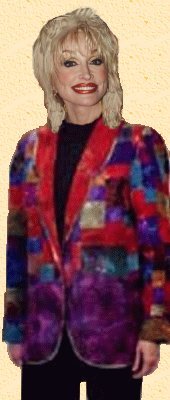 Dolly Parton in Coat of Many Colors