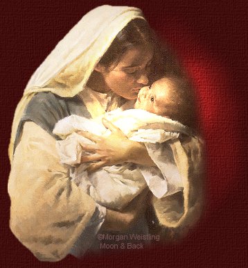 Mary and Baby Jesus dans images sacrée kissingthefaceofgodtop