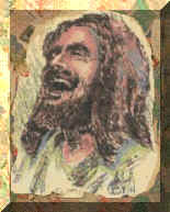 Jesus Smiles image...quilt background.