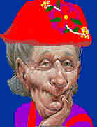 When I am old, I shall wear purple, with a red hat that doesn't go