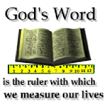 image of bible and ruler